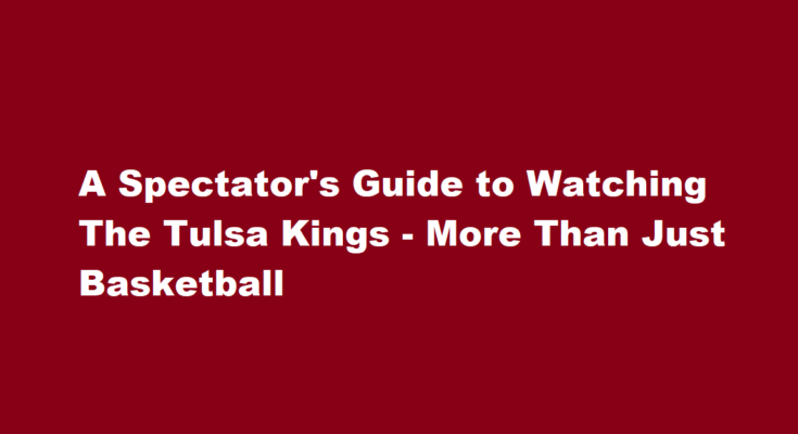 how to watch tulsa king