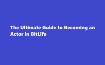 how to become an actor in bitlife