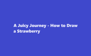 how to draw a strawberry