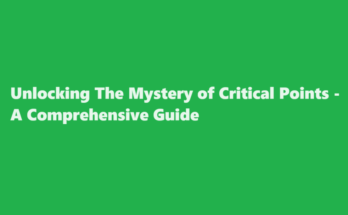 how to find critical points