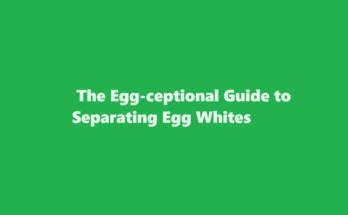 how to separate egg whites