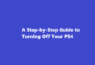 how to turn off ps4